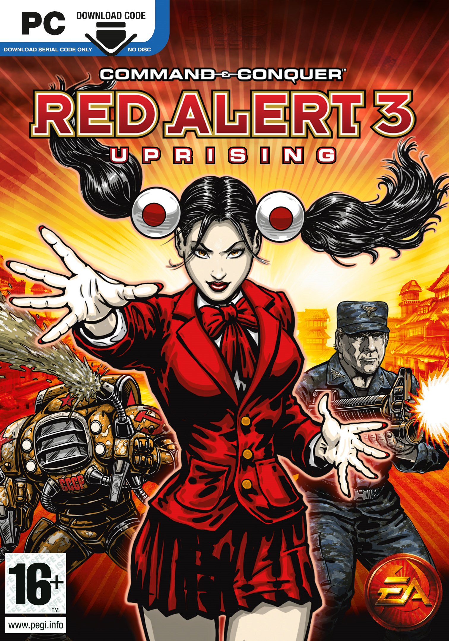 Read more about the article Command & Conquer : Red Alert 3 + Uprising