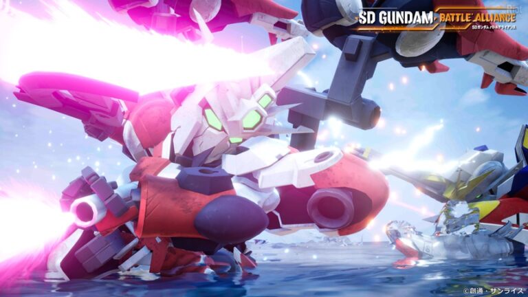 SD Gundam Battle Alliance gameplay