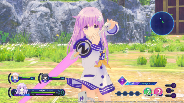 Neptunia Sisters VS Sisters gameplay